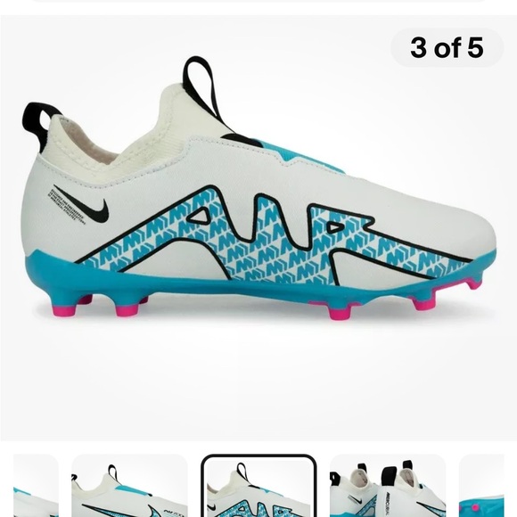 Nike JR Zoom Vapor 15 Academy FG/MG Soccer Cleats DJ5617-146 Size 6Y Women’s 7.5 - Picture 4 of 16